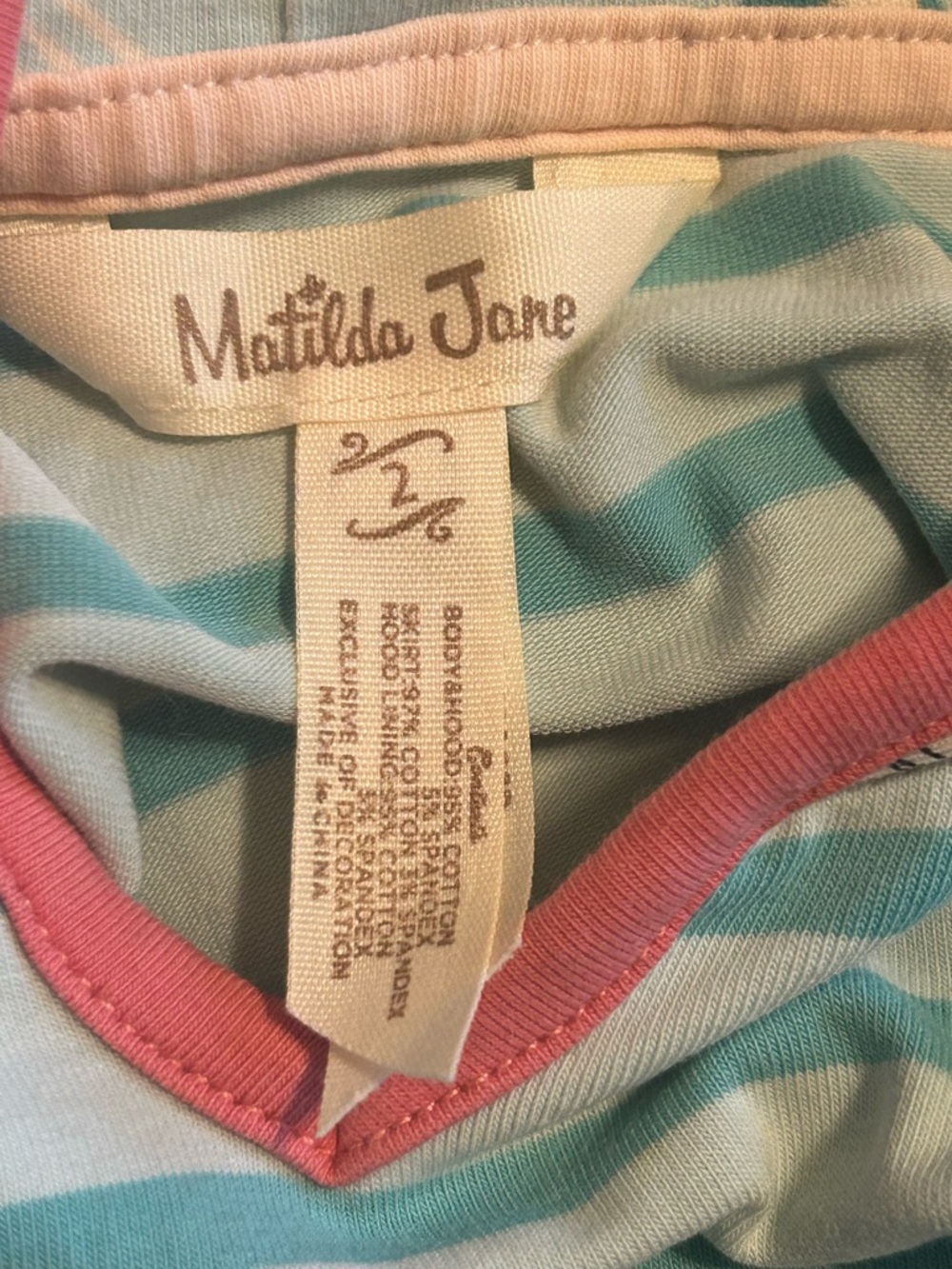 Sz2 Matilda Jane Wonderment Sing a Song Chrissy Dress - Picture 5 of 8